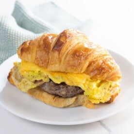 Sausage Egg & Cheese Croissant