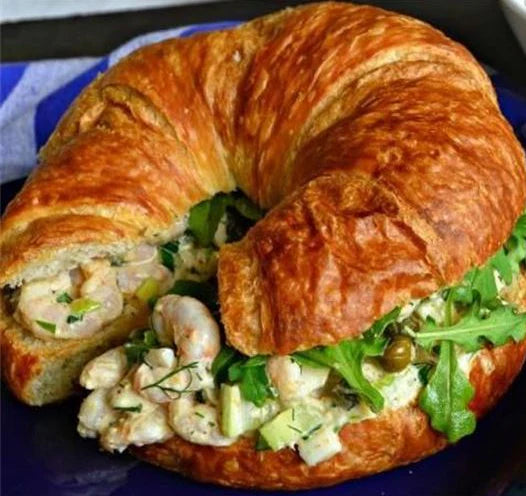 Shrimp Salad Croissant