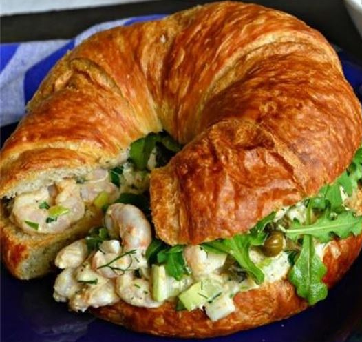 Shrimp Salad Croissant